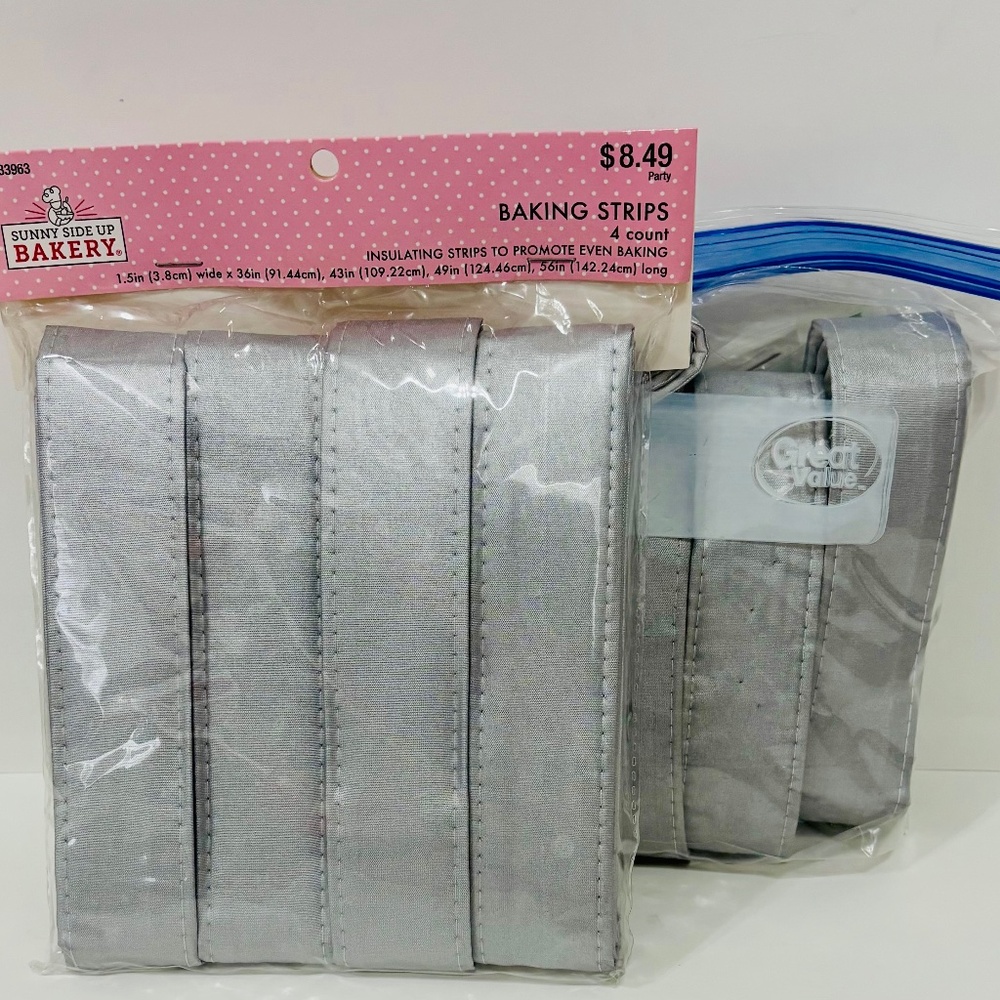 Cake Baking Strips Bake Even Cakes Set of 8 Baking Strips